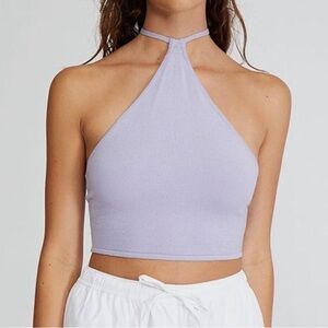 WeWoreWhat Halter Knit Top